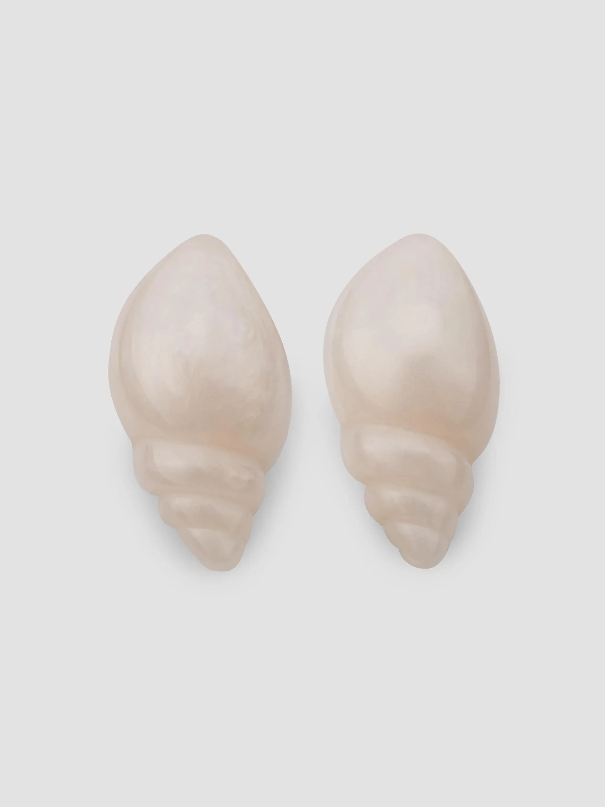 Women's 14K-Gold-Plated & Mother-Of-Pearl Conch Shell Stud Earrings - Mother Of Pearl - 1