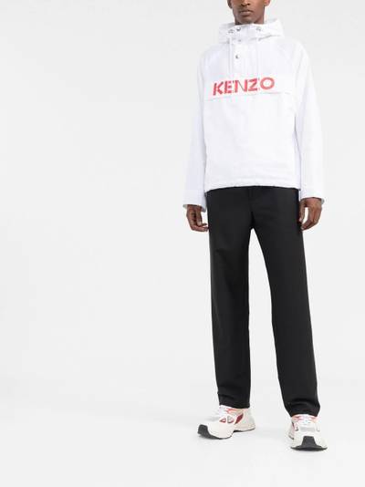 KENZO logo-print lightweight jacket outlook