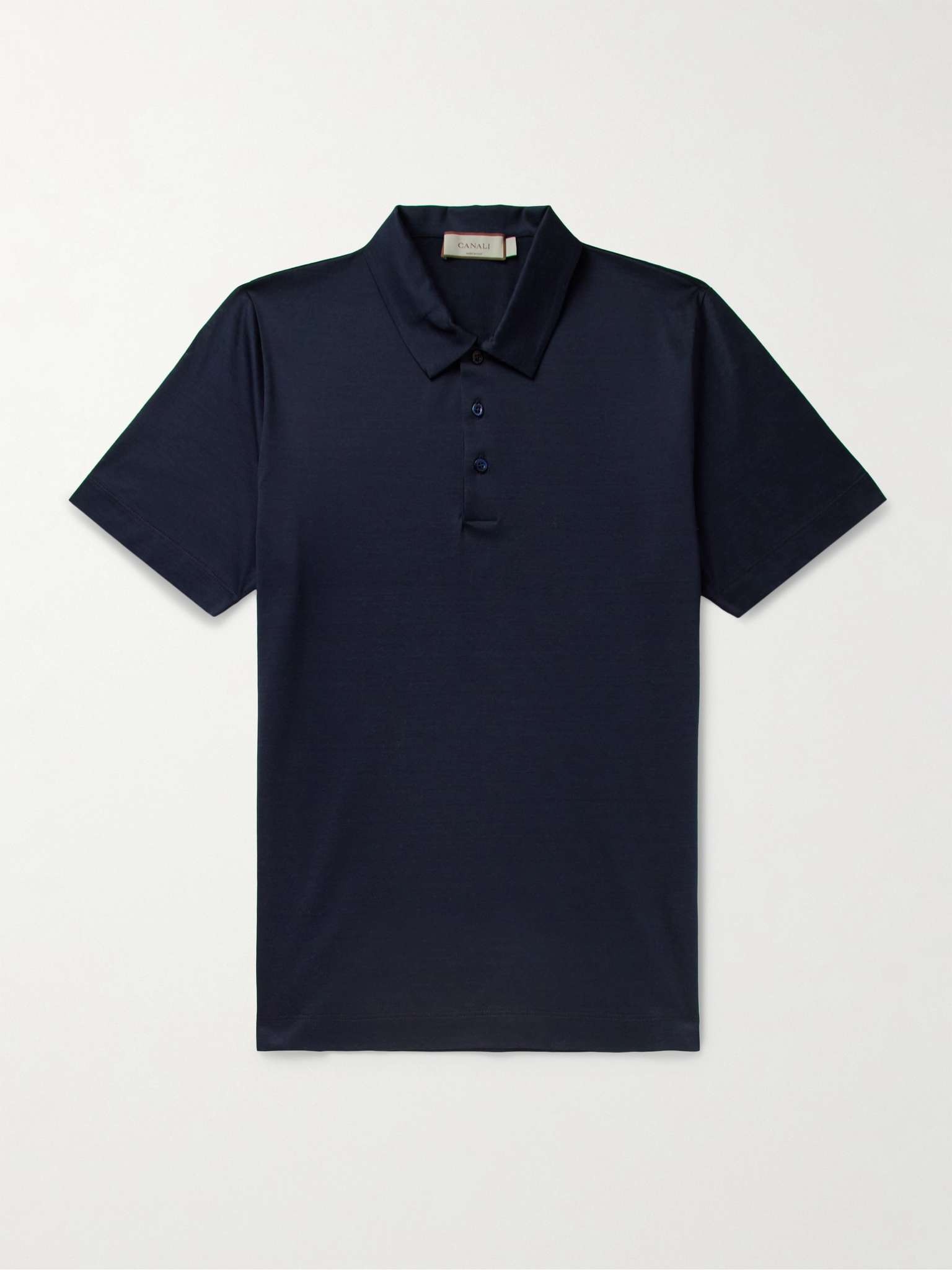 Cotton-Jersey Polo Shirt - 1