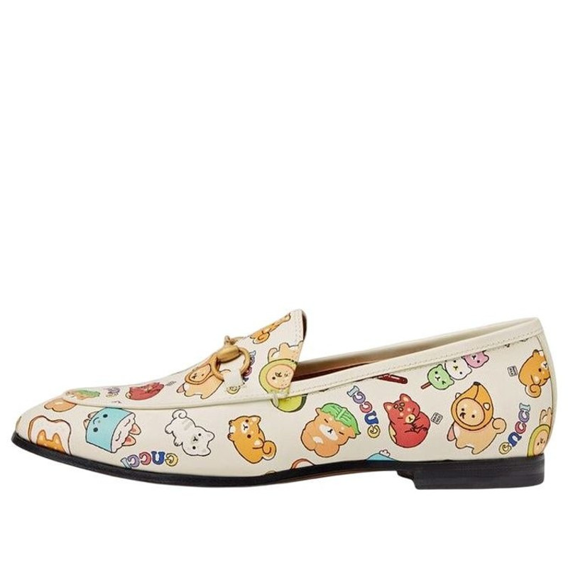 (WMNS) Gucci Jordaan Loafer 'Beige Multi' 737548-AABXY-9253 - 1