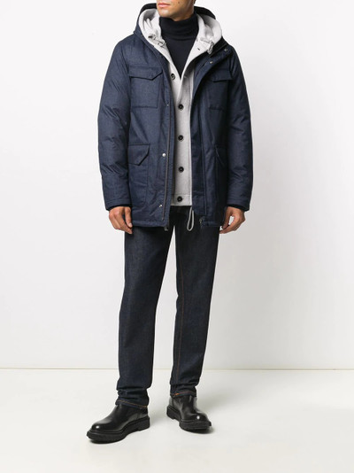 Herno hooded down jacket outlook