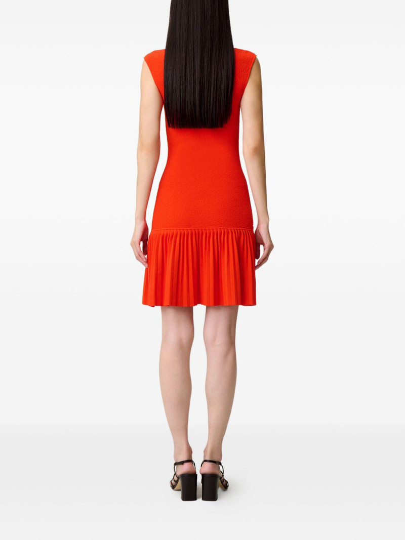 pleated mini dress 4