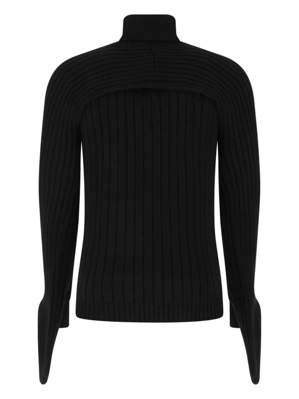 convertible roll-neck jumper - 2