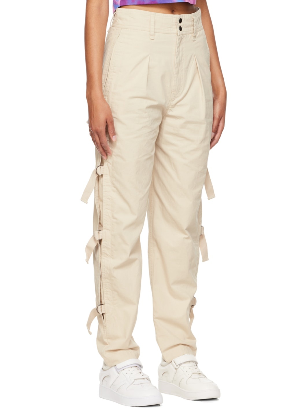 Beige Keowina Trousers - 2