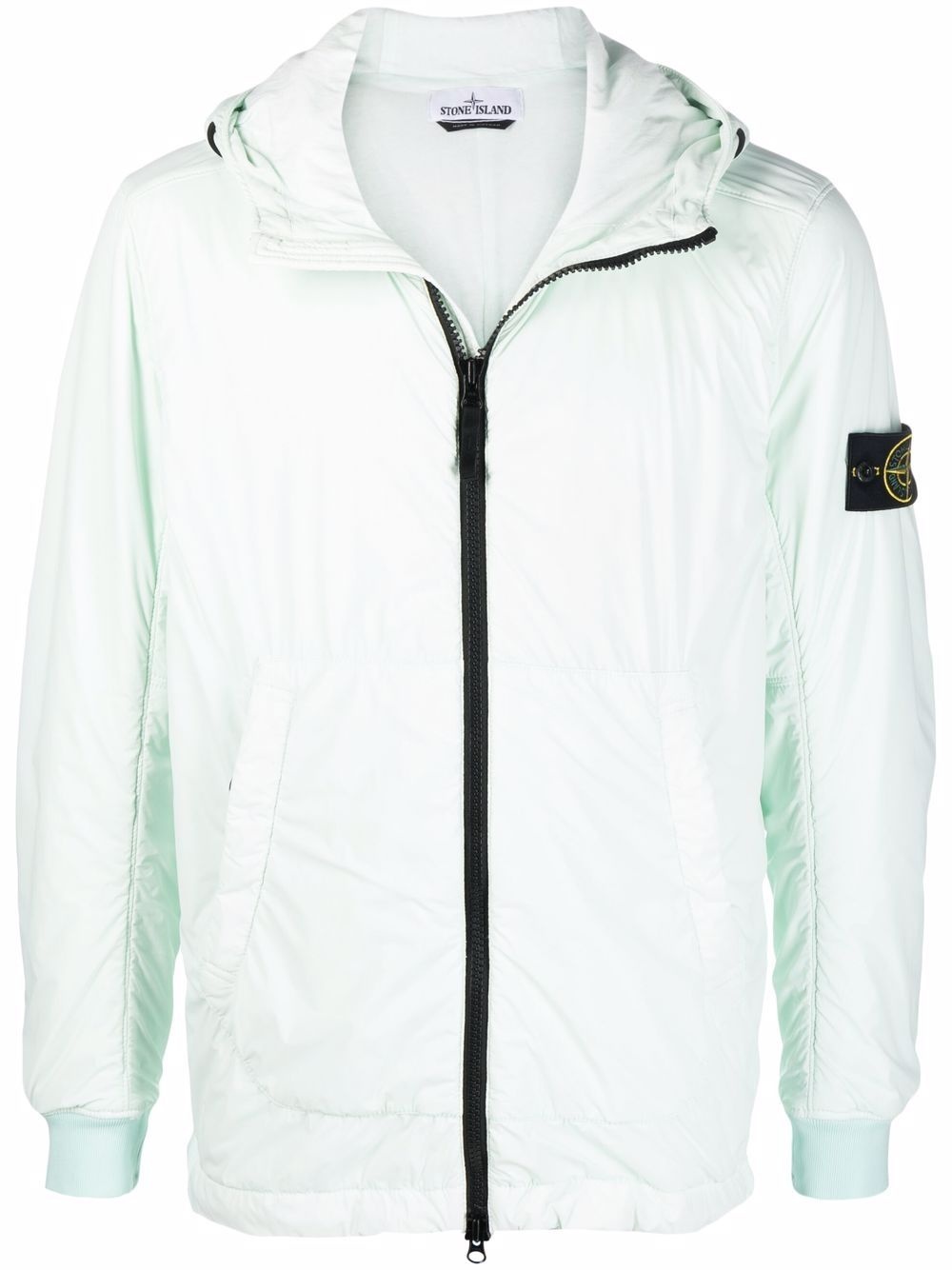 Compass-patch hooded jacket - 1