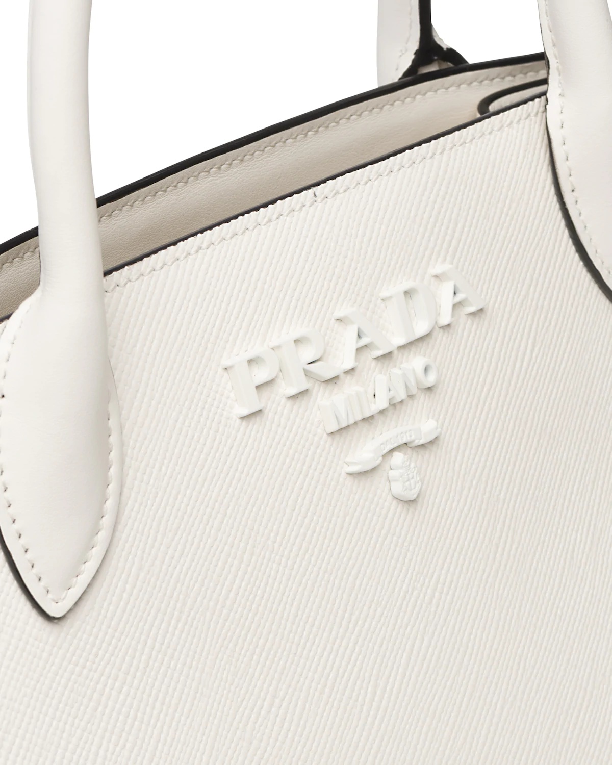 Small Saffiano Leather Prada Monochrome Bag - 6