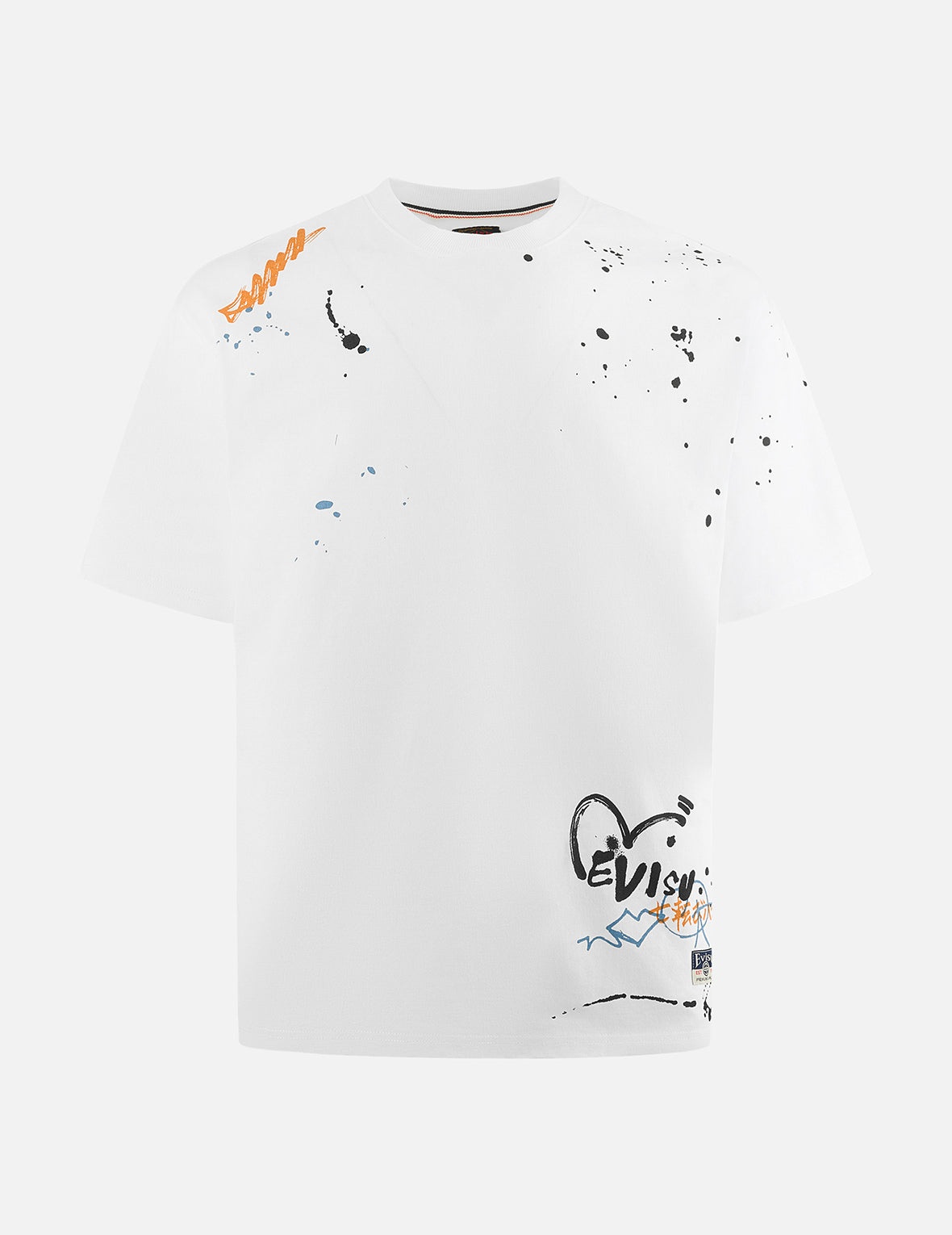Graffiti Print Relax Fit T-Shirt - 2