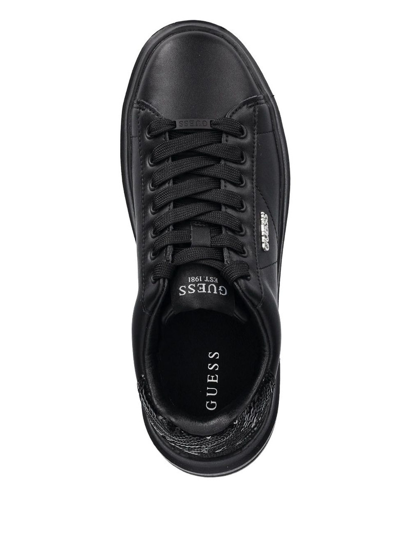 sequinned-heel low-top sneakers 3