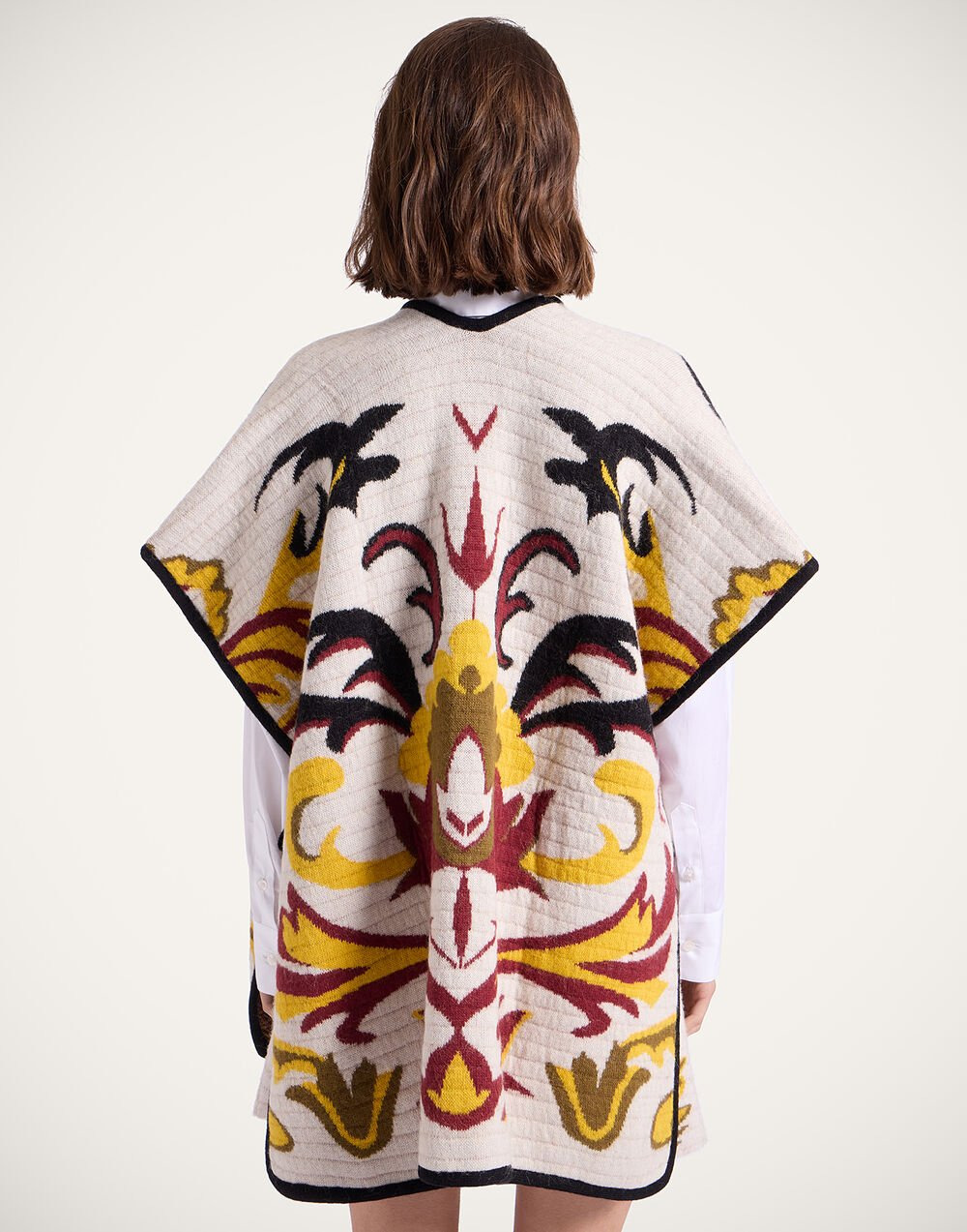 In My Power Knit Scarf Cape - 5