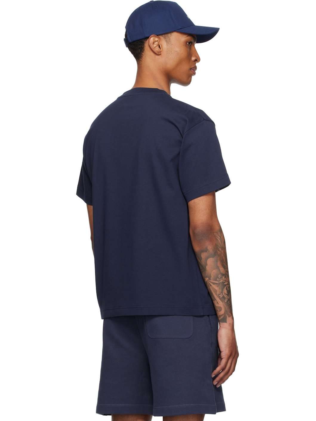 Moncler x Gilga Farm Navy Short Sleeve T-shirt - 3