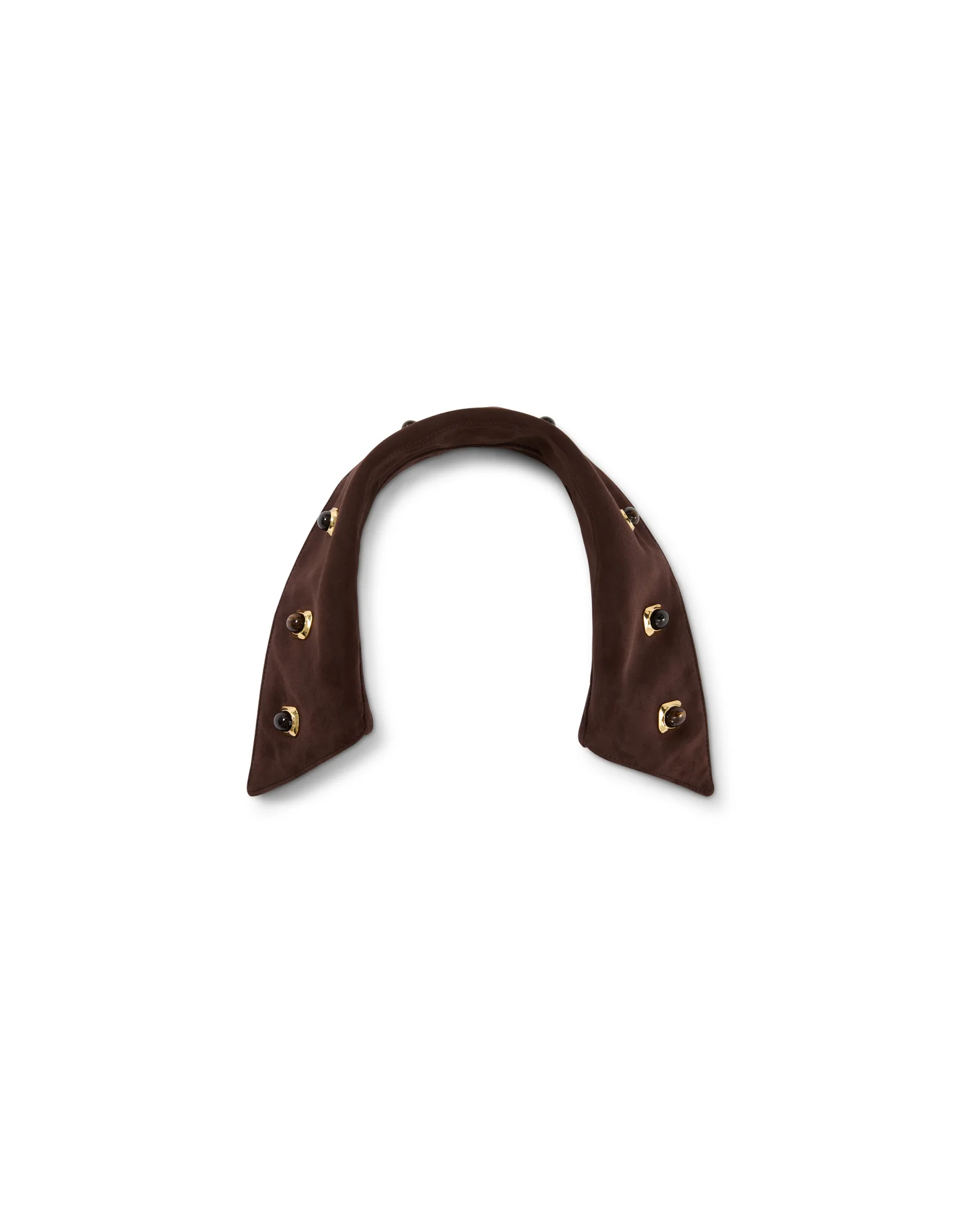 SUEDE CABOCHON COLLAR - 1