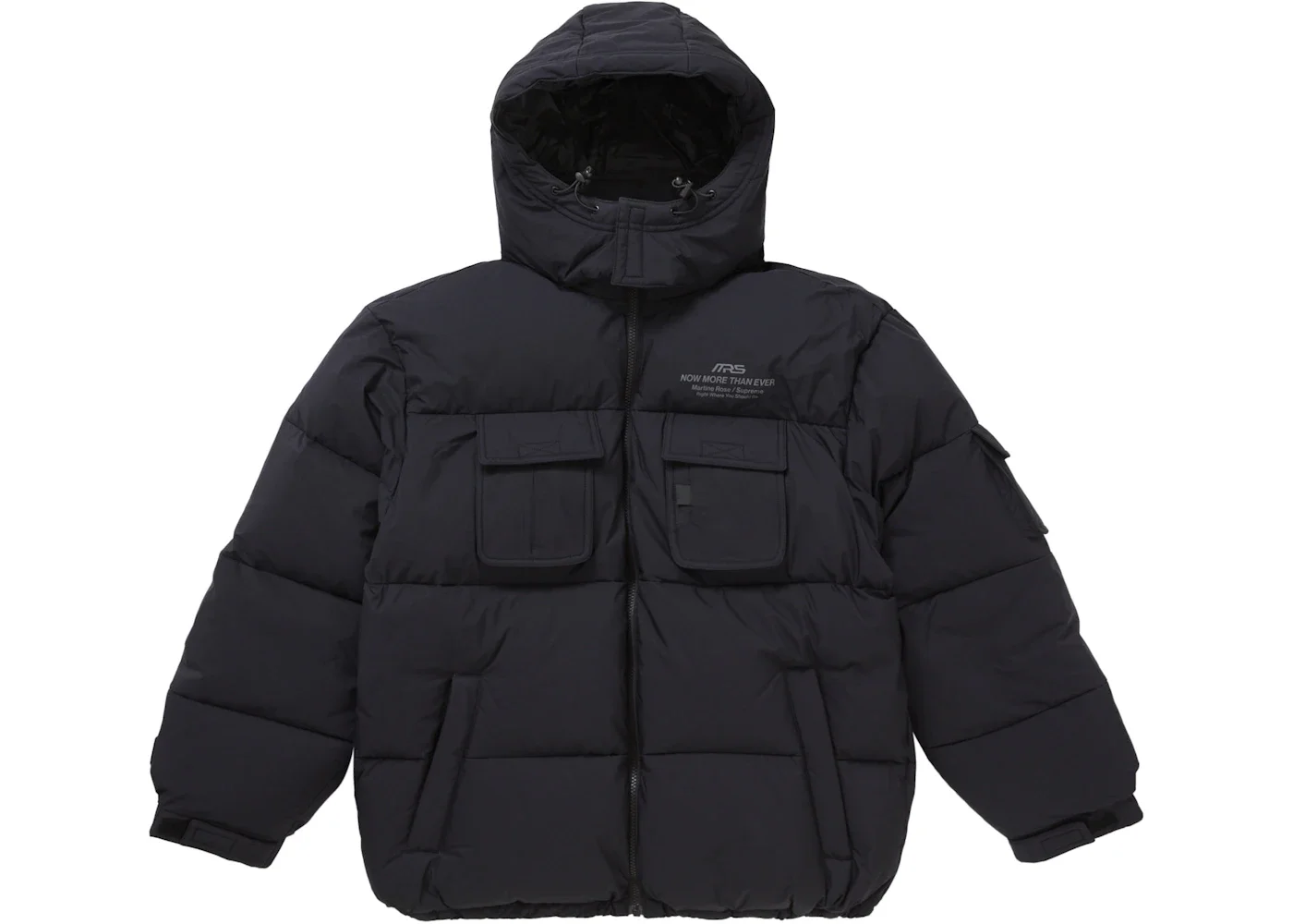 Supreme Martine Rose Down Puffer Jacket Black - 1