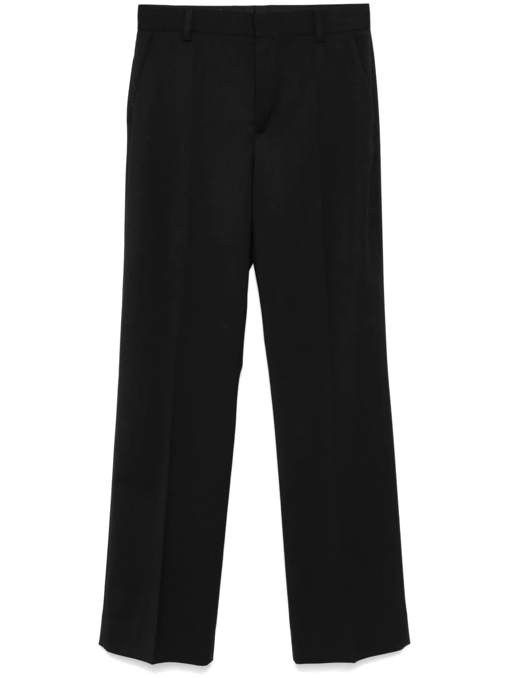high-wait bootcut trousers - 1