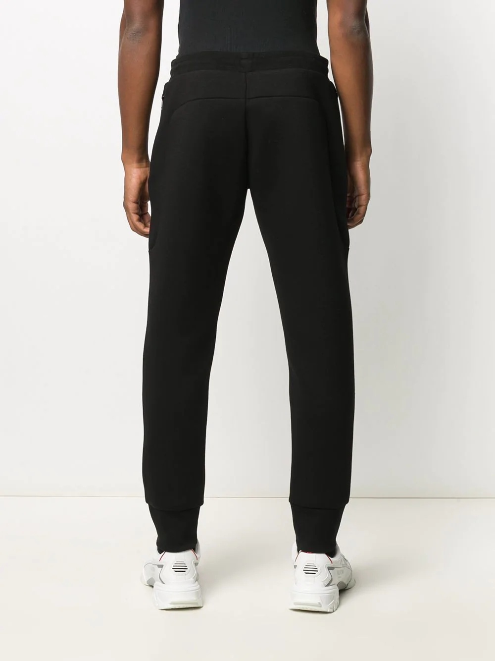 technical fabric track pants - 4