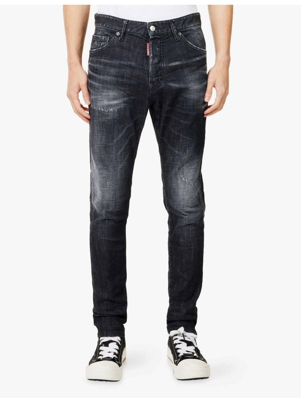 Cool Guy Washed-Effect Denim Jeans - 3