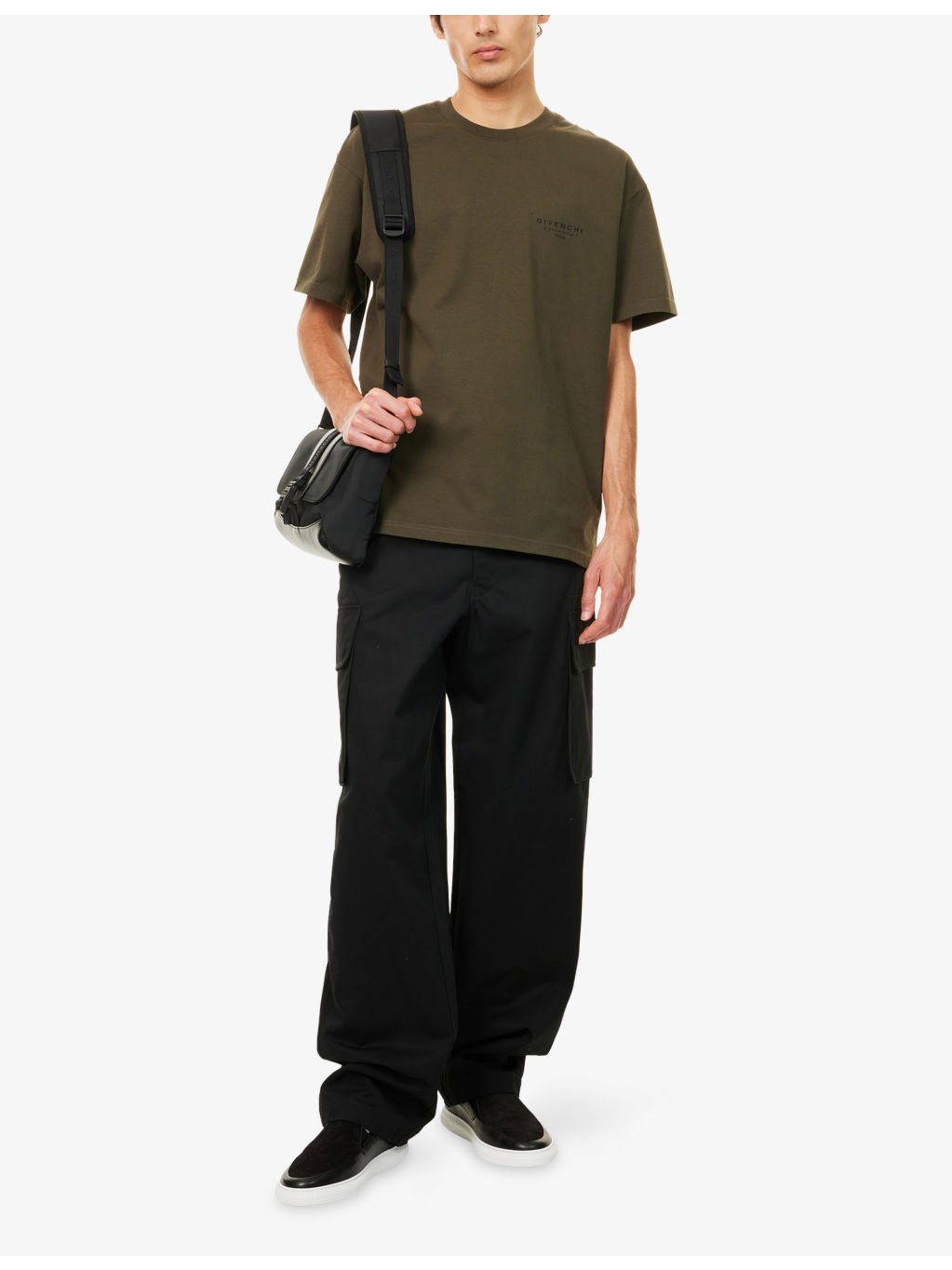 Logo-Print Regular-Fit Cotton T-Shirt - 2