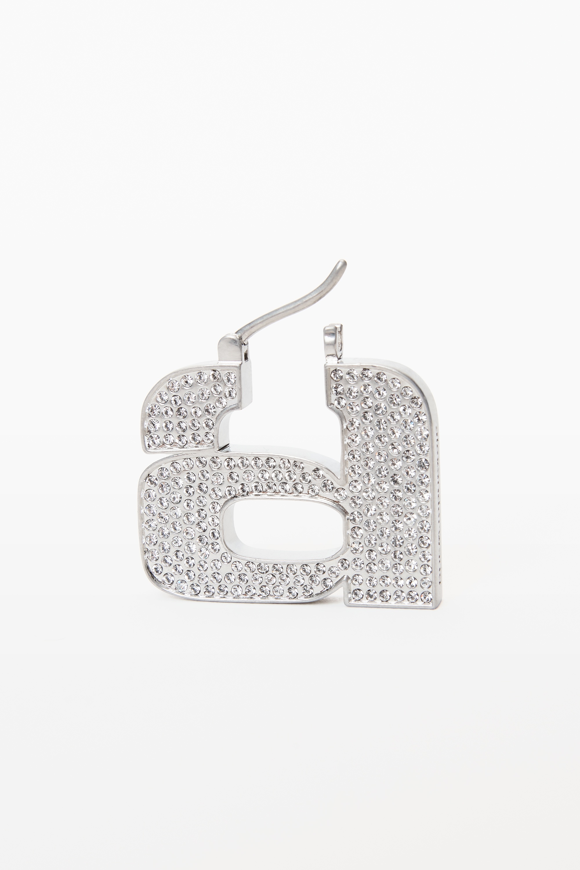 DIAMANTE a EARRING IN STAINLESS STEEL - 2