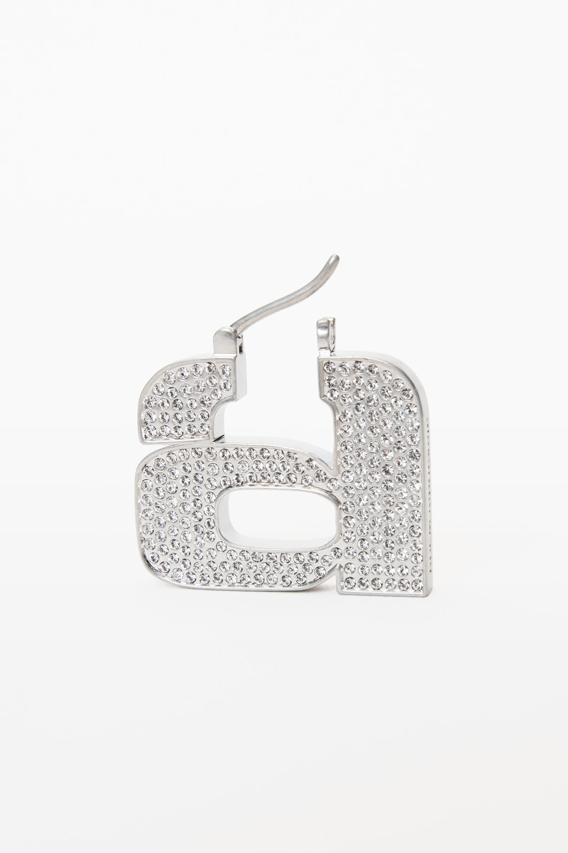 Alexander Wang DIAMANTE a EARRING IN STAINLESS STEEL outlook