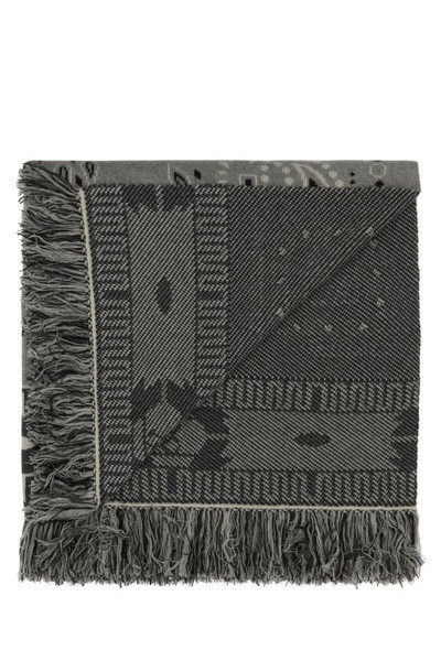 Alanui Embroidered cashmere blend Icon blanket outlook