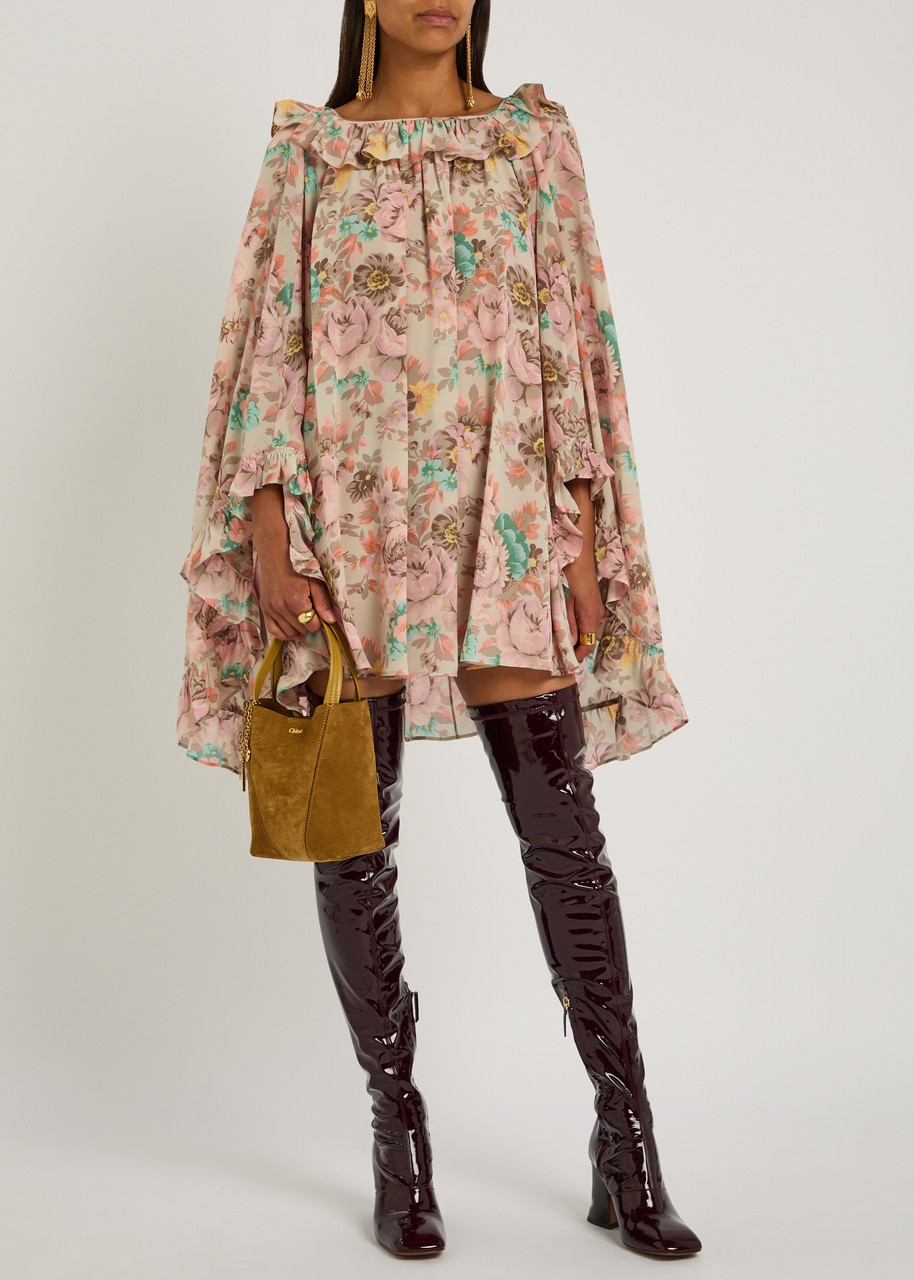 Chloe Janis Glossed-leather Over-the-knee Boots - 6