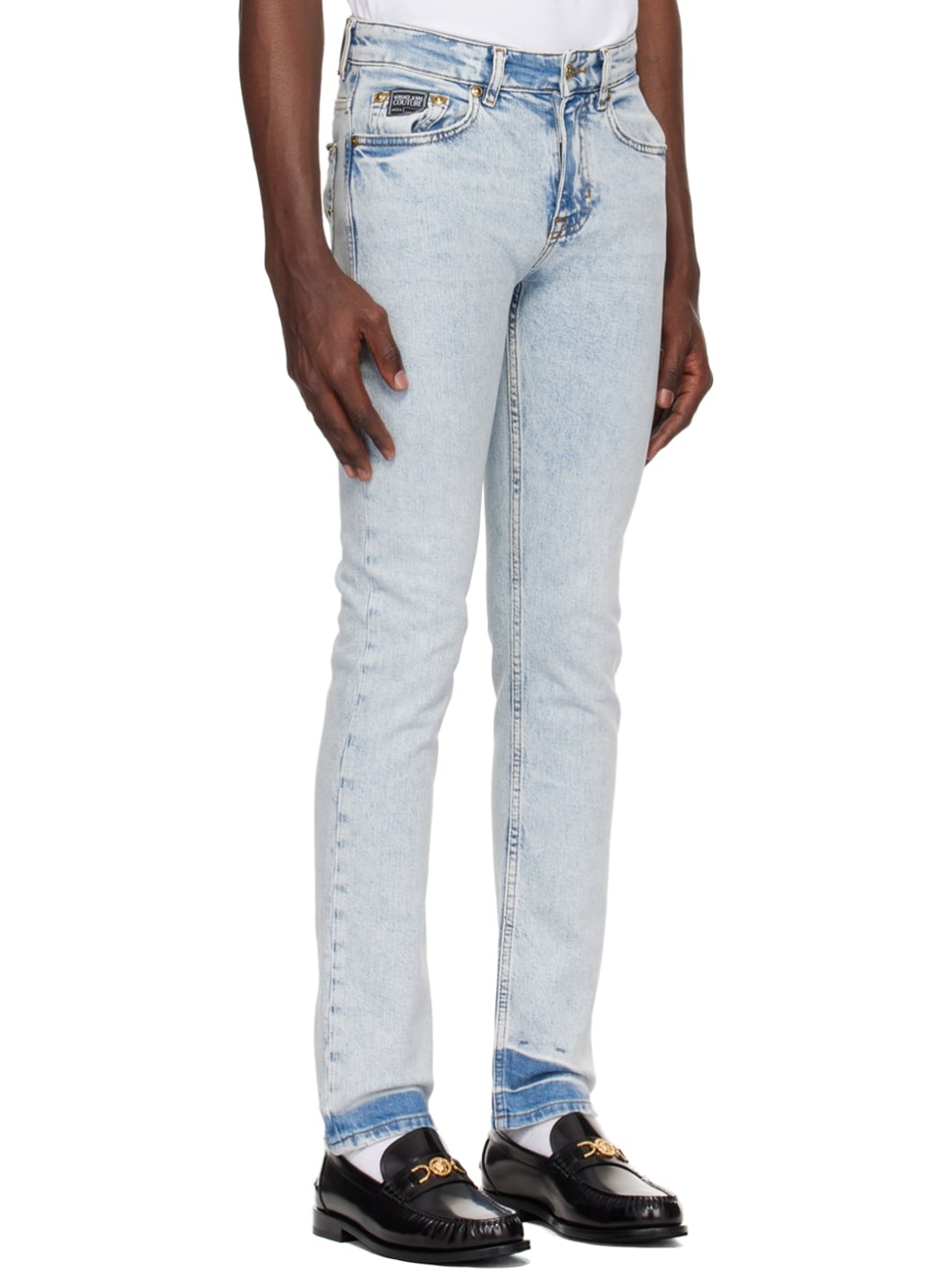 Blue Slim-Fit Jeans - 2