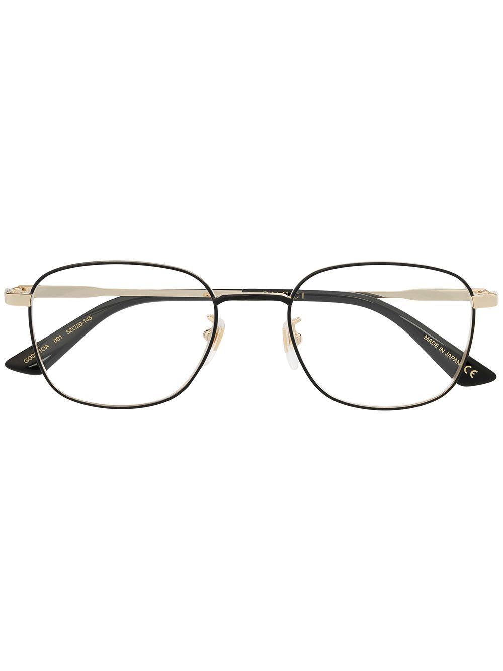 metal frame round glasses - 1