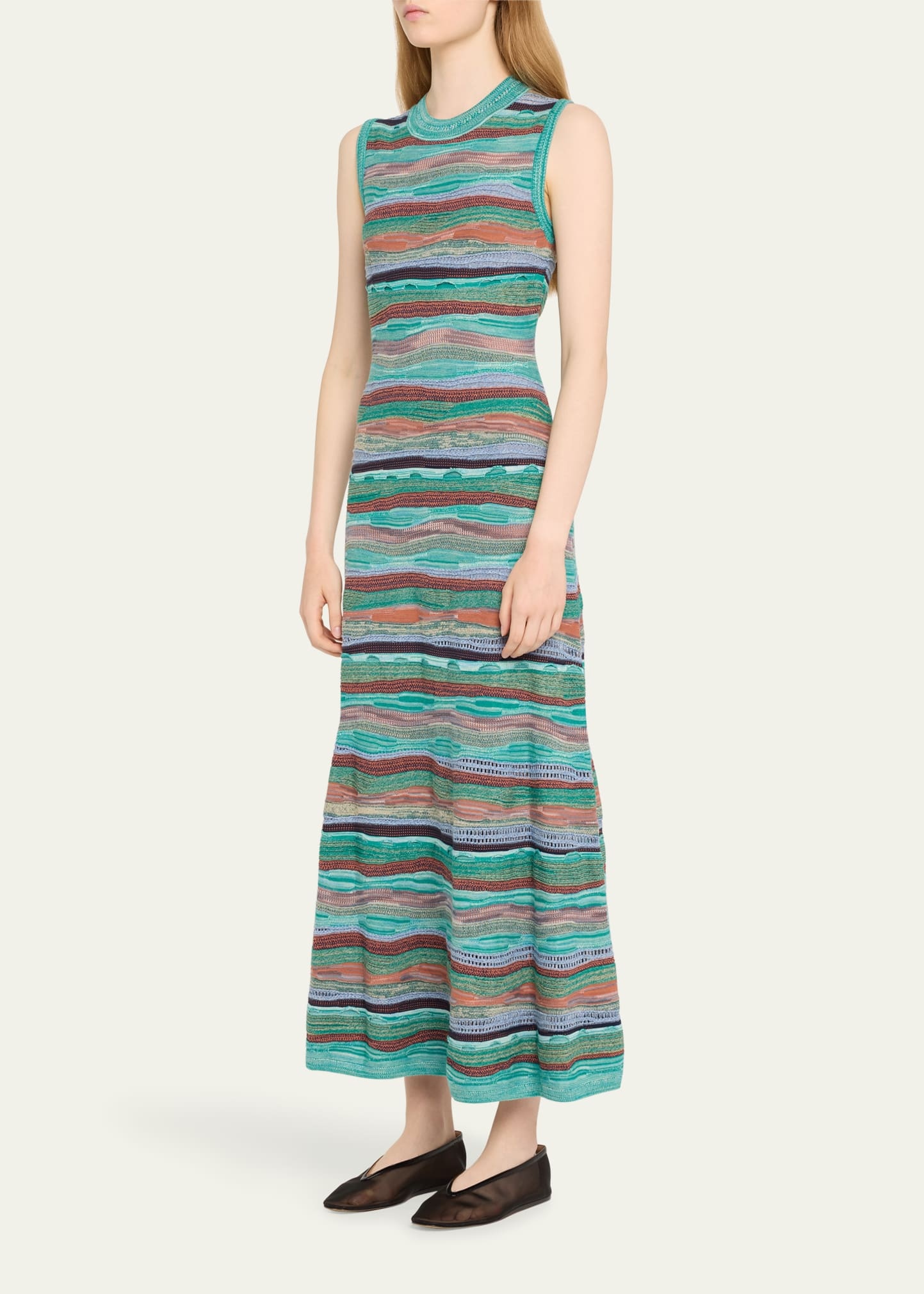 Fauna Sleeveless Knit Midi Dress - 4