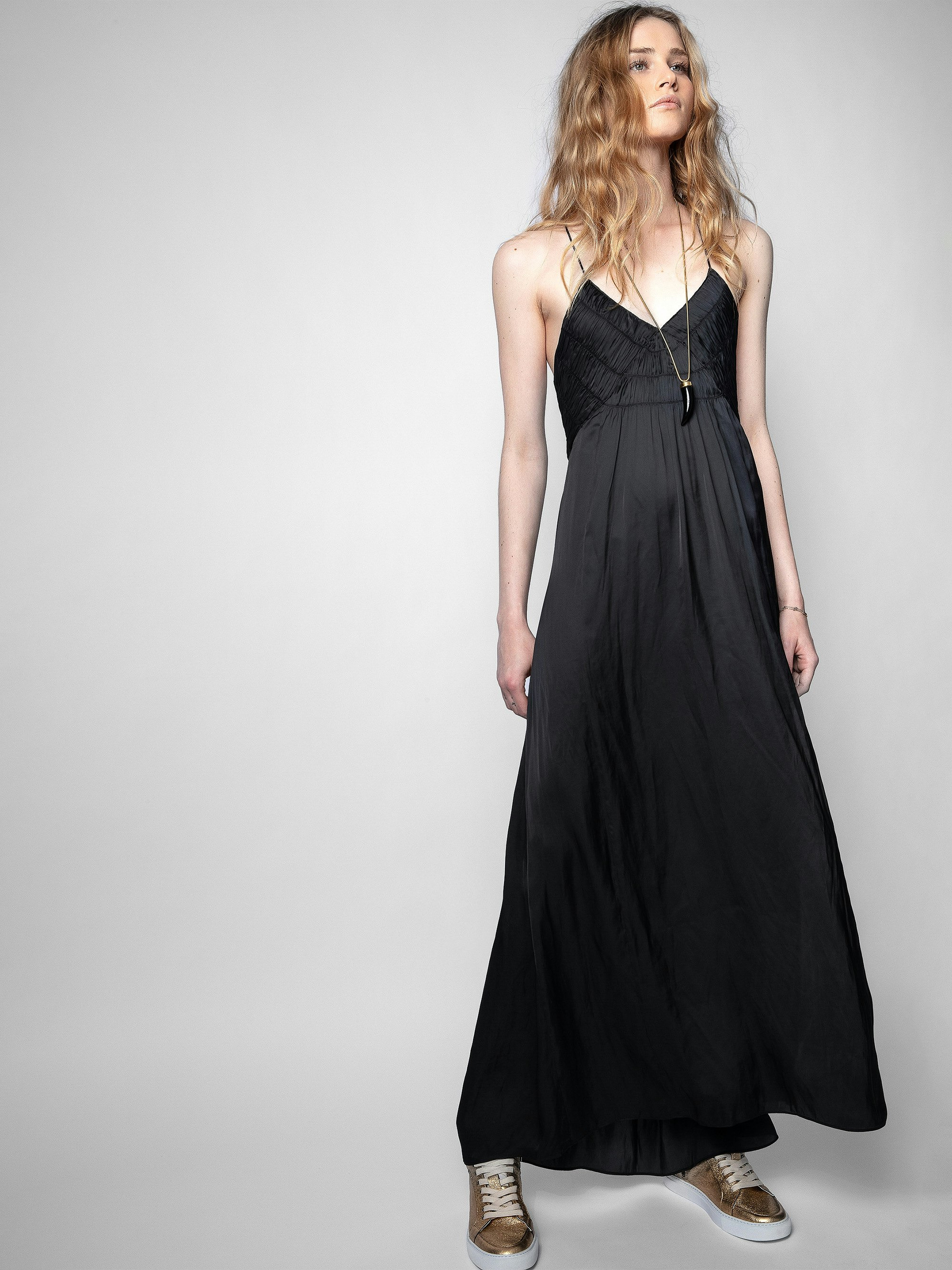 Rayonne Satin Dress - 6