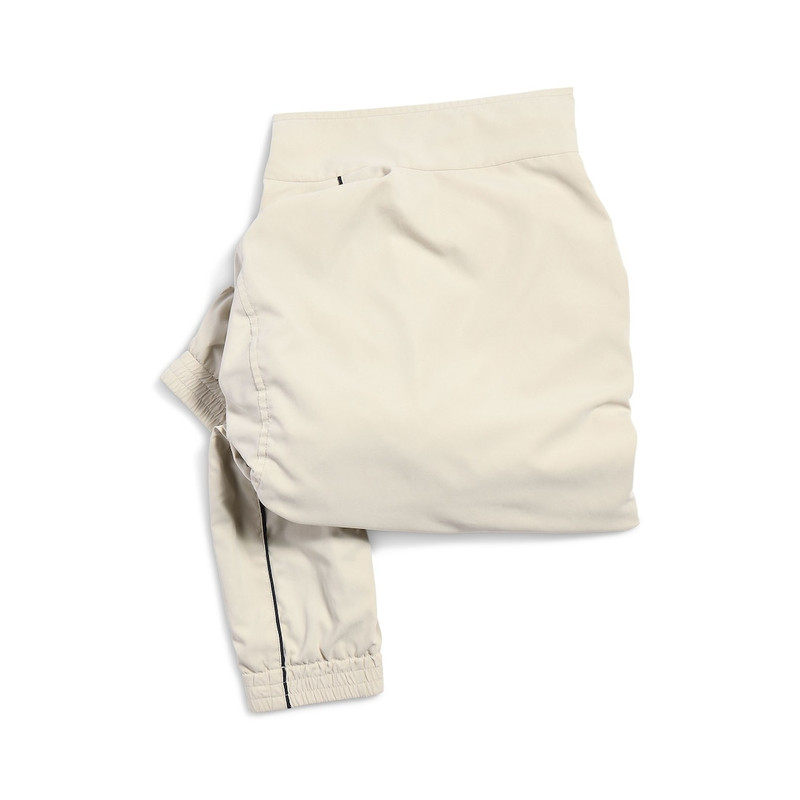 Women's Knotted Tracksuit Skirt in Cream 6
