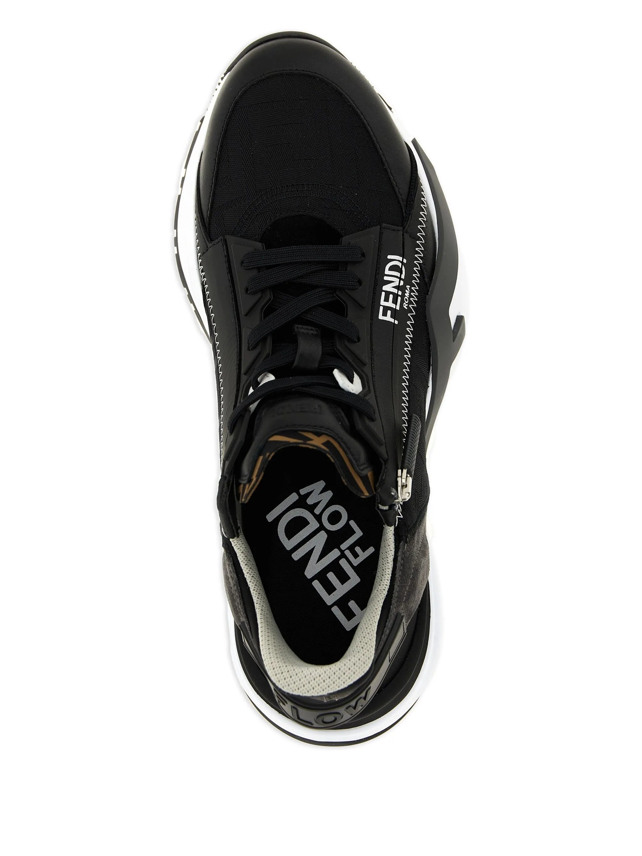 Fendi Flow FF Jacquard Sneakers - 5