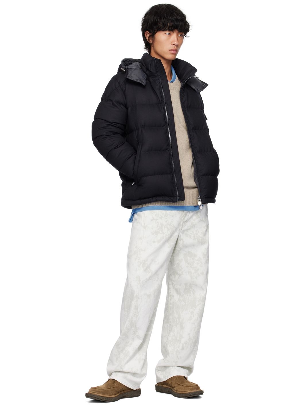 Navy Montgenevre Down Jacket - 5