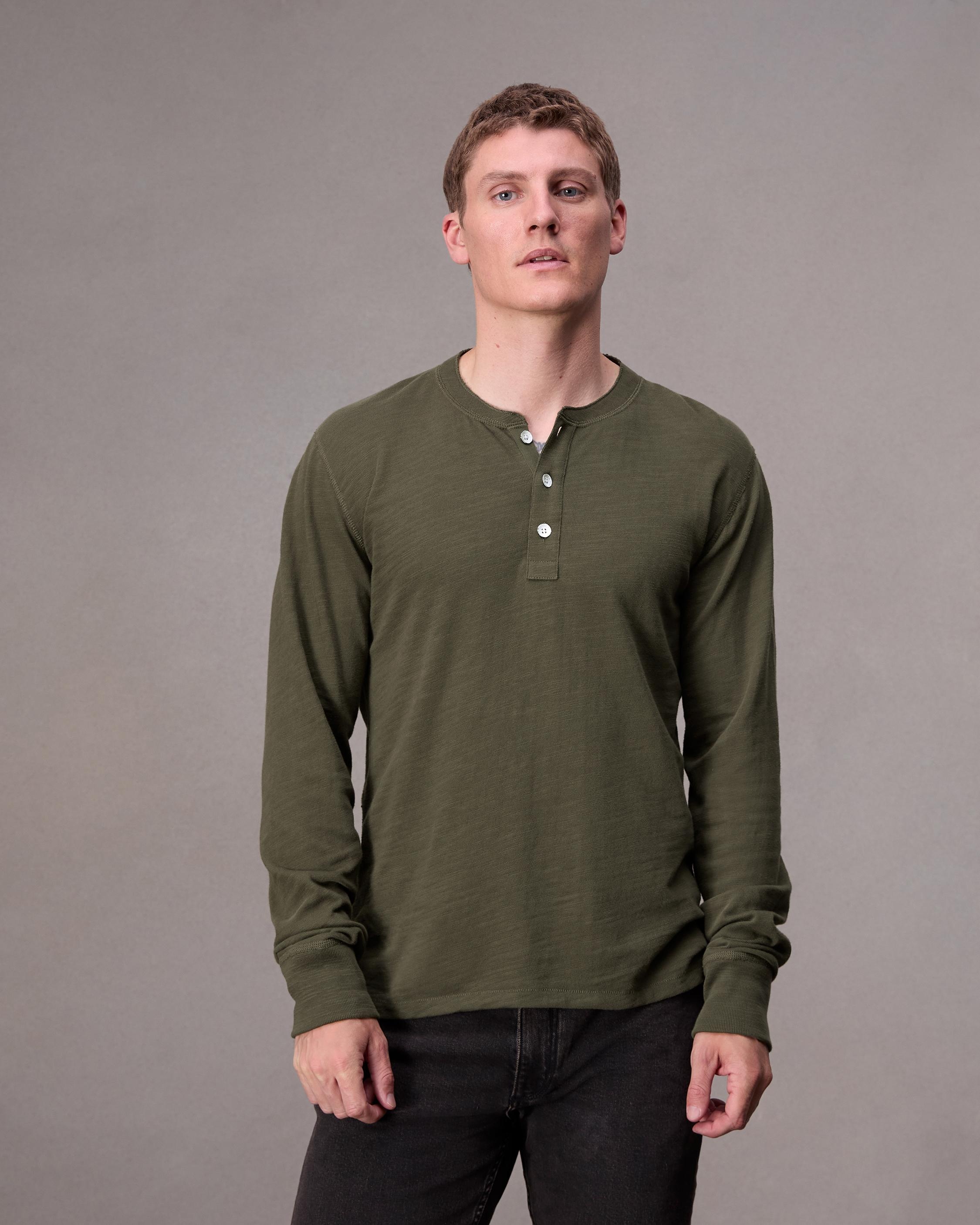 Classic Flame Henley - 2