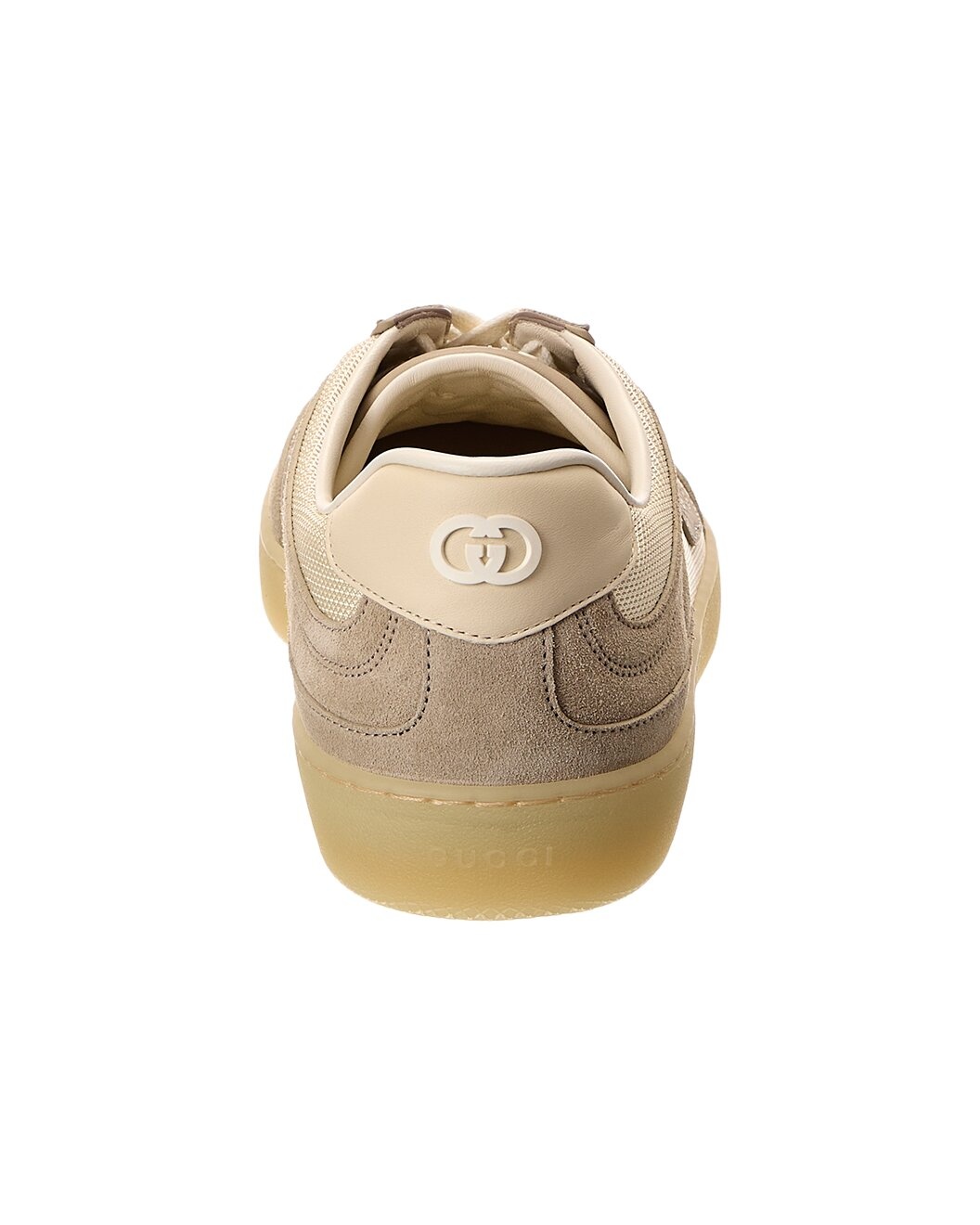 Gucci G75 Suede & Mesh Sneaker - 3