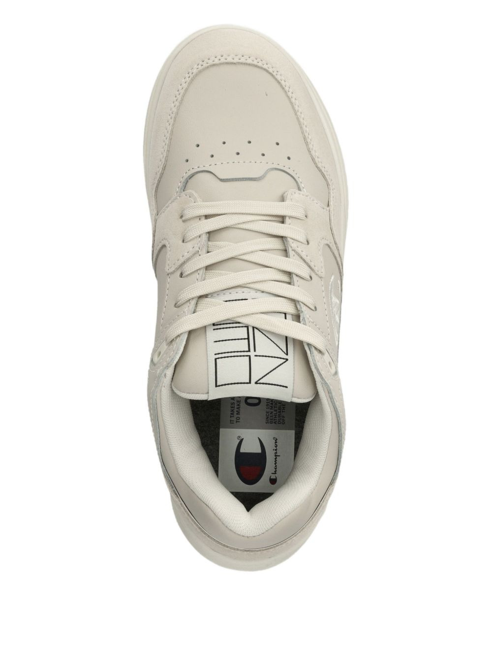 logo-detail platform sneakers - 3