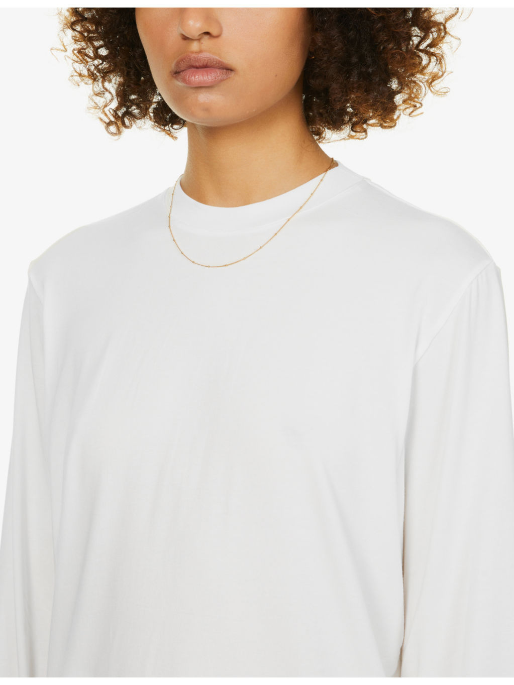Boyfriend oversized stretch-jersey T-shirt - 5