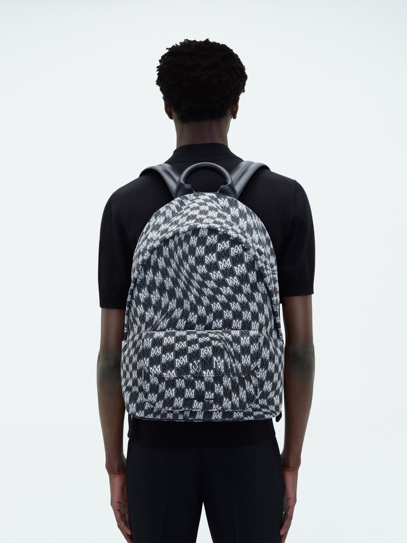 AMIRI WAVY HOUNDSTOOTH BACKPACK outlook
