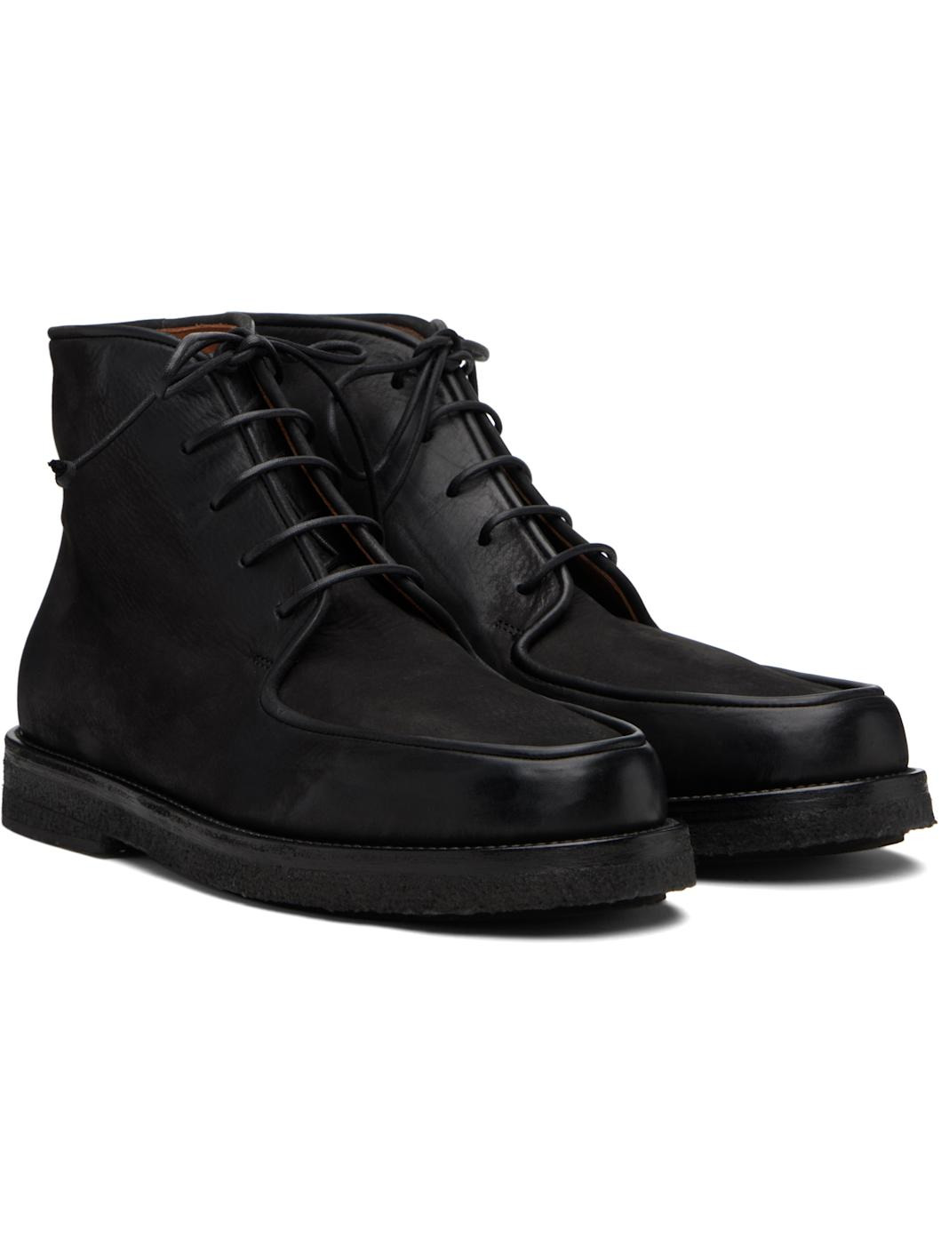 Black Moccar Boots - 4