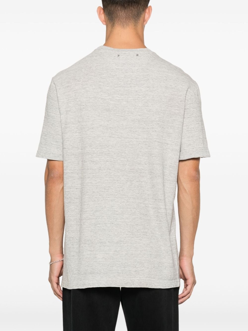 logo-print cotton T-shirt - 4
