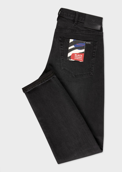 Paul Smith Tapered-Fit Mid-Wash Stretch Jeans outlook