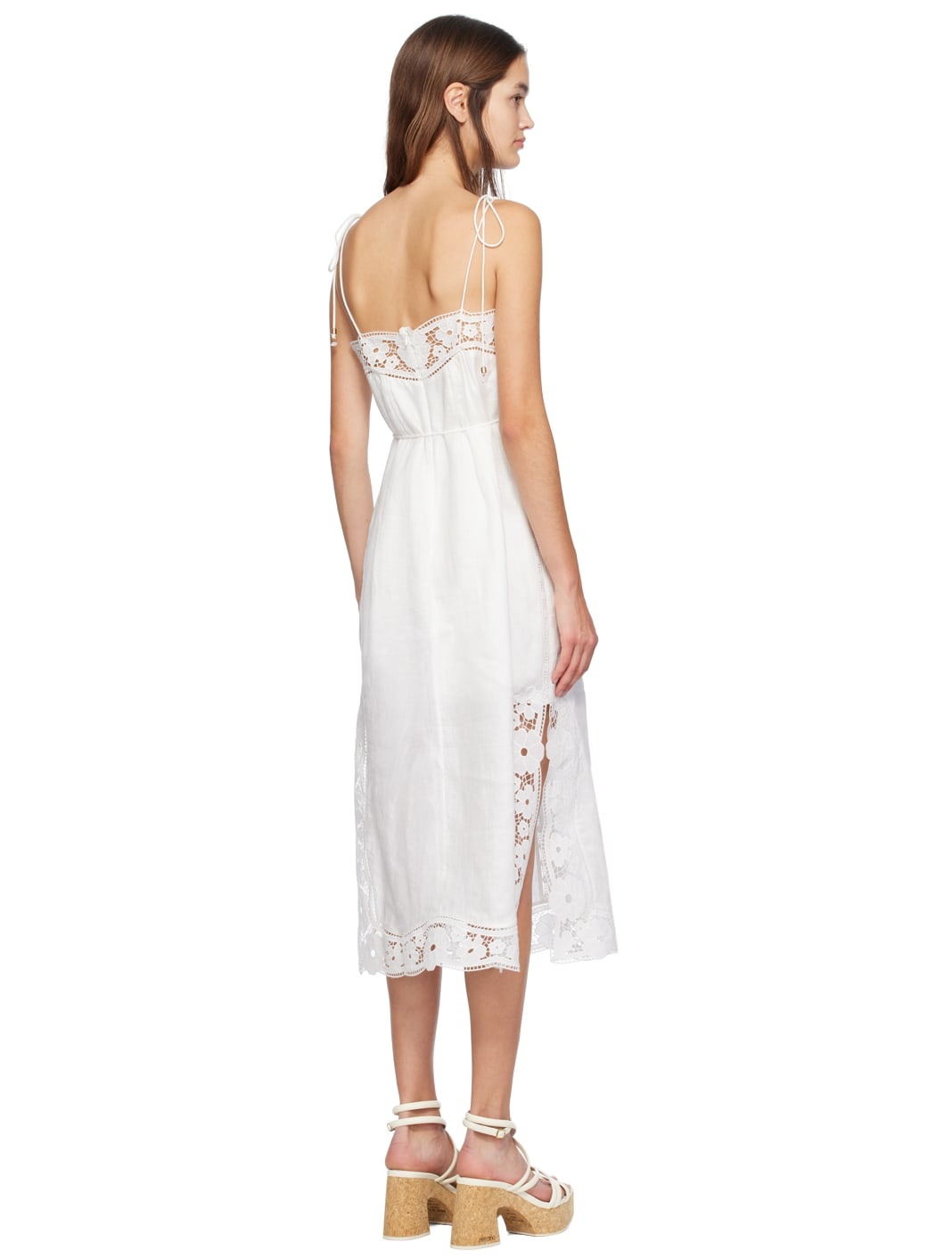 White August Midi Dress - 3