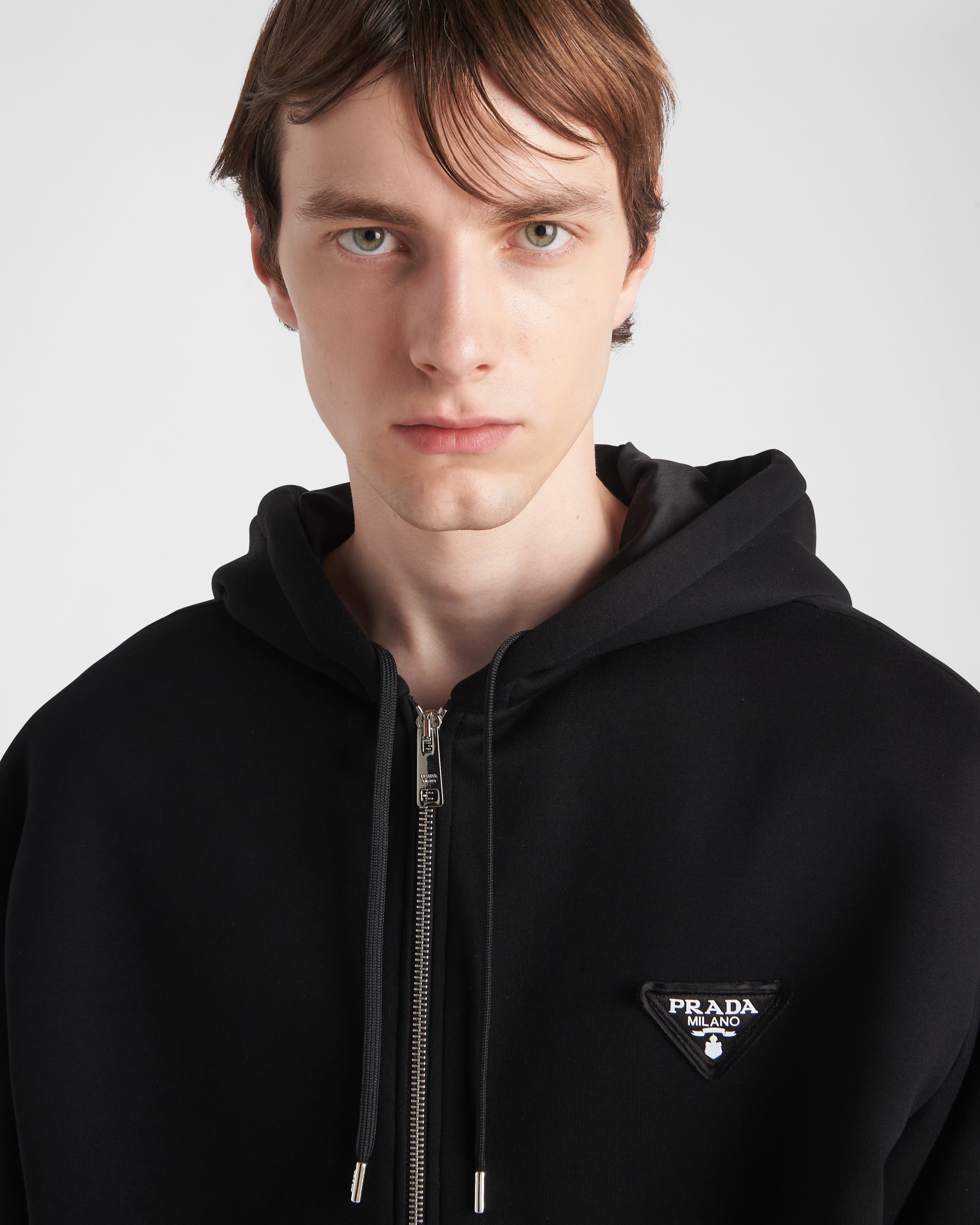 Cotton fleece hoodie - 3
