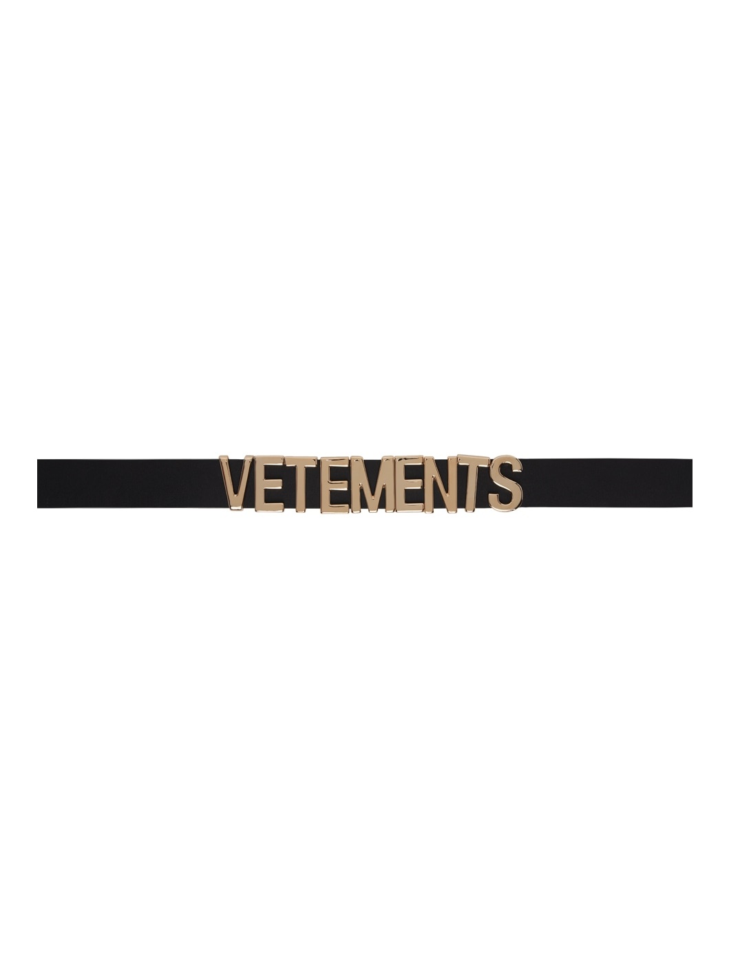 Black Iconic Logo Belt - 2