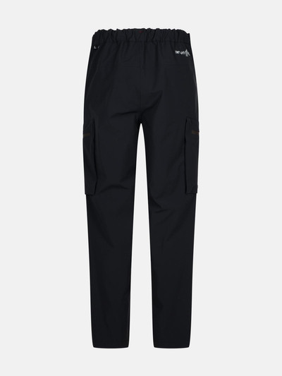 Moncler Grenoble BLACK POLYAMIDE BLEND TROUSERS outlook