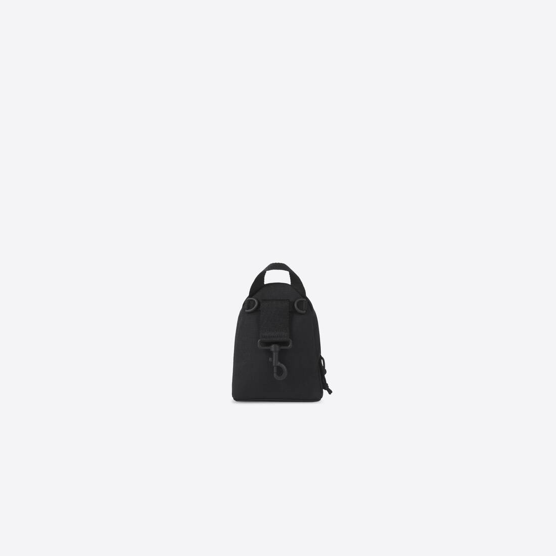 Men's Oversized Mini Backpack in Black - 2