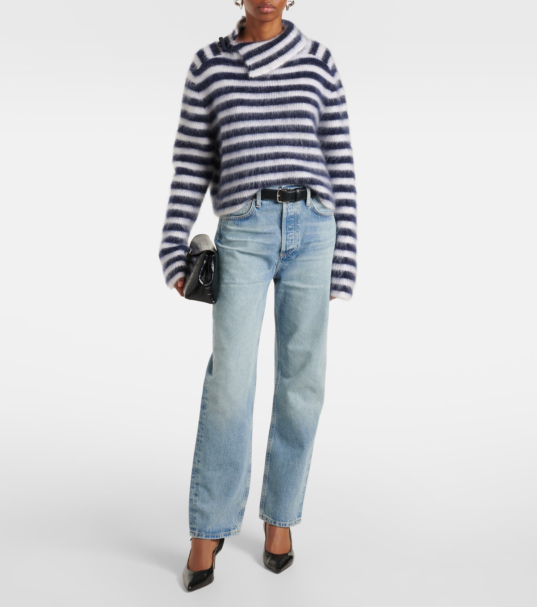 Blaine high-rise straight jeans - 2