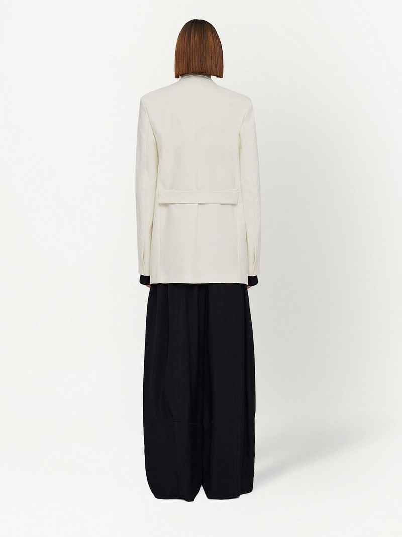 ruffle-trim long-sleeved shirt 4