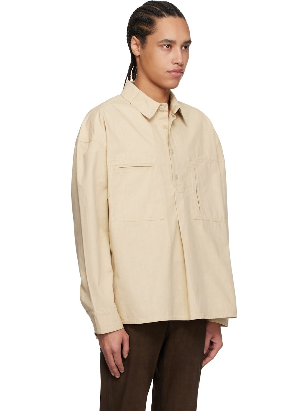 Beige Terryc Shirt - 2