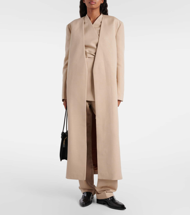 TOVE Ilaria cotton-blend straight pants outlook