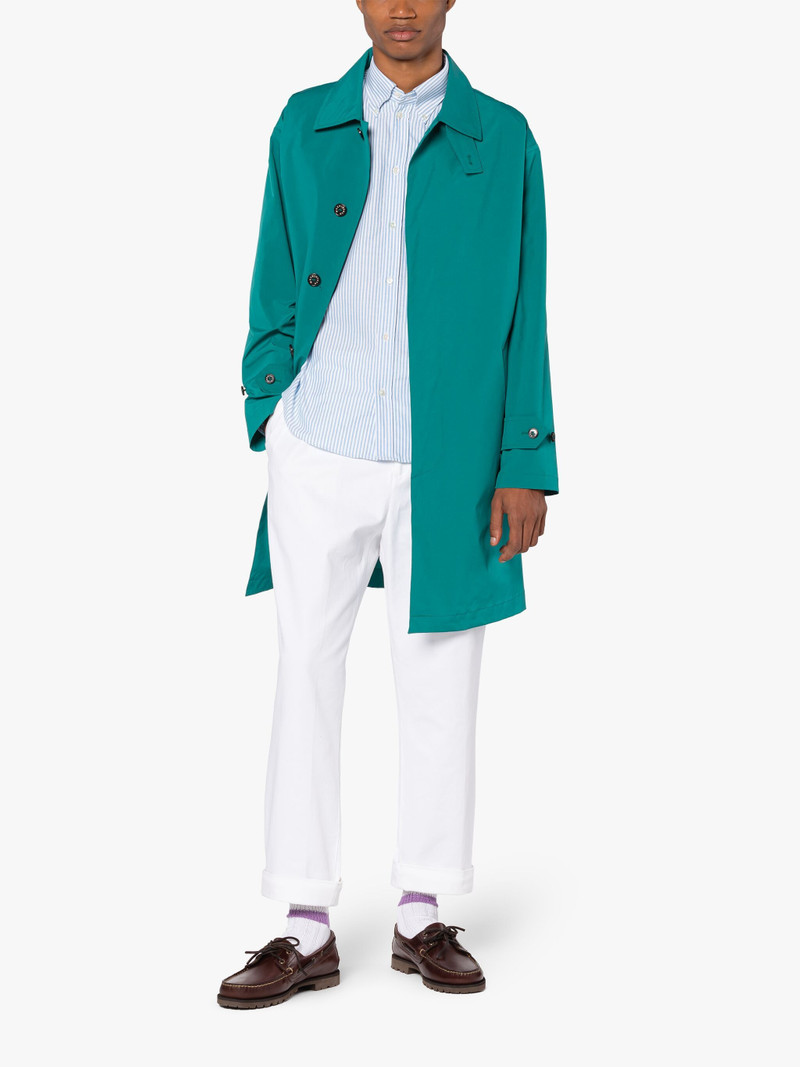 Mackintosh SOHO TEAL ECO DRY RAINCOAT outlook