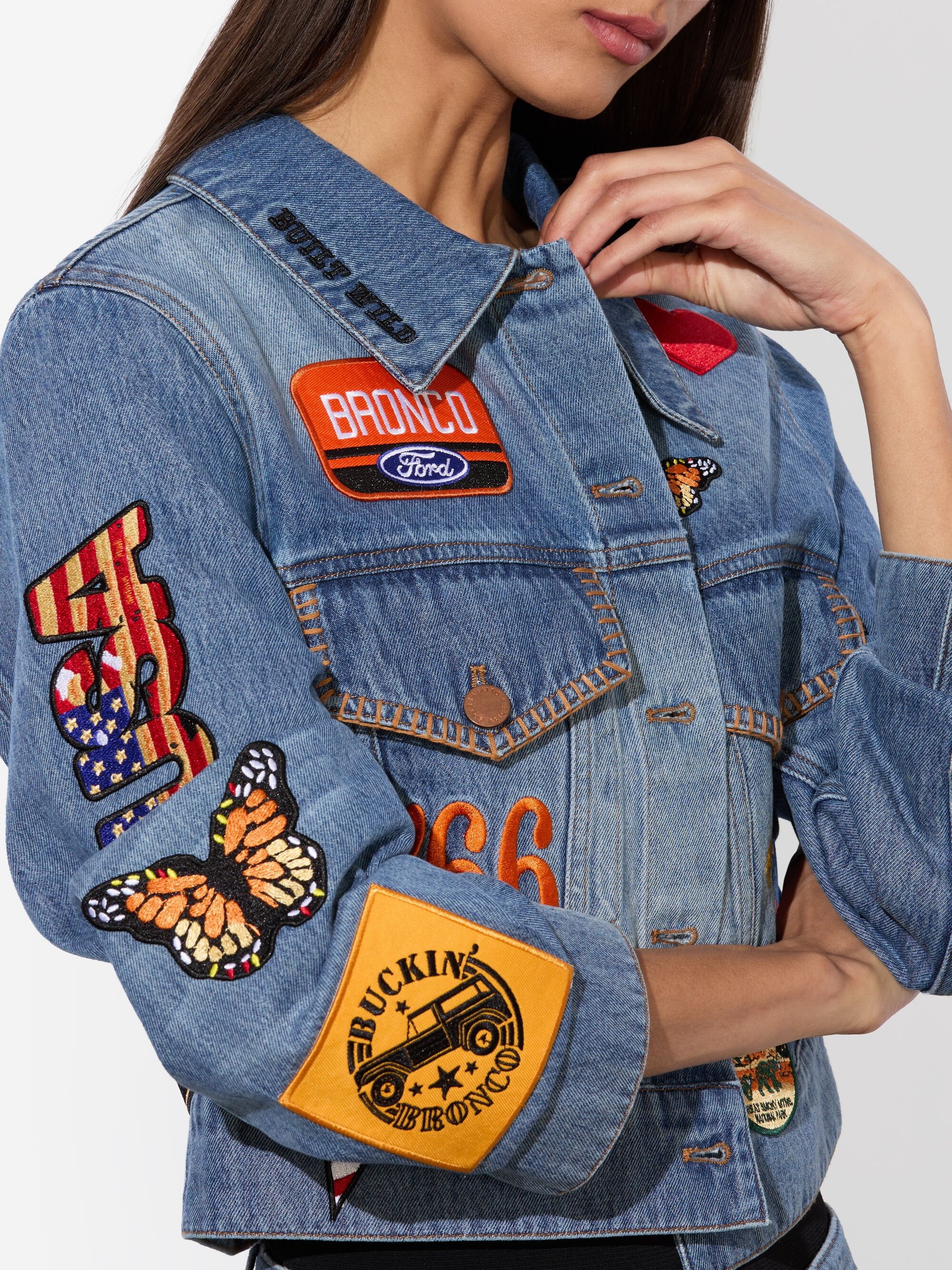 A+O X BRONCO JEFF DENIM JACKET - 5